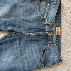 Wrangler Twenty X Jeans Men's 33x34 Denim Bootcut Western Cowboy Outdoor Work